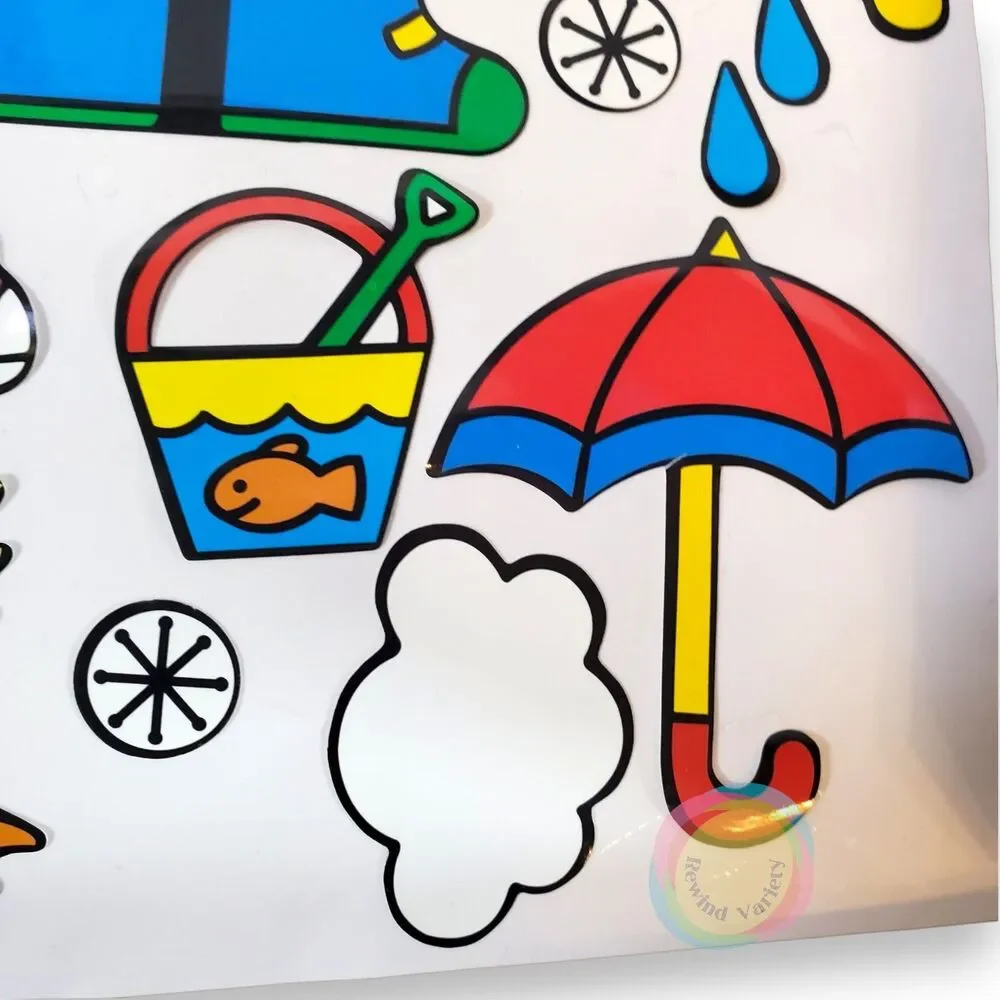 Colorforms Miss Weather Dress Up Set Complete Unused 2017